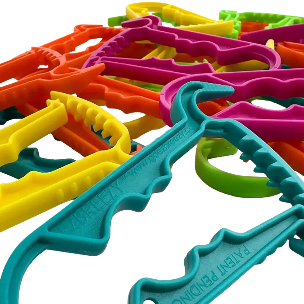 EZBREEZY™ (Group & Party Bundle 20-Pack) EZBREEZY™ Party Pack – 20-piece bundle in assorted colors for inflating and deflating pool inflatables